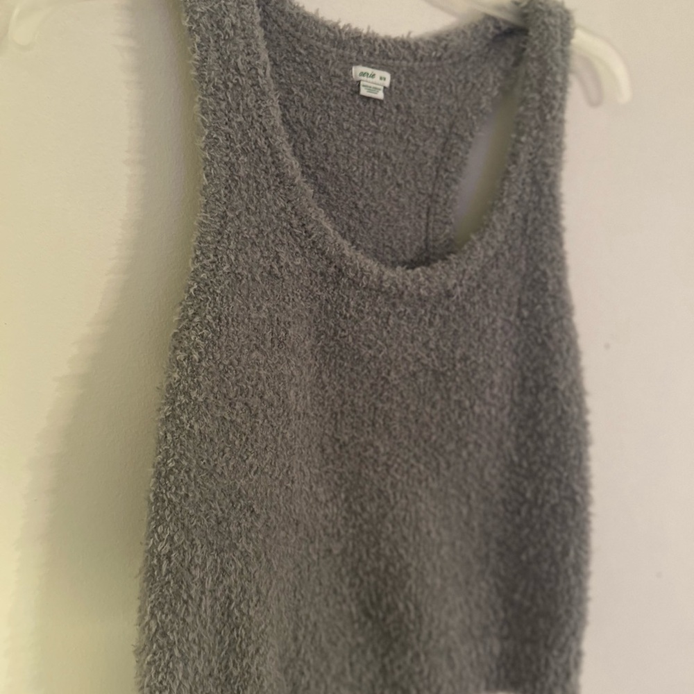 AERIE Fuzzy Tank Top